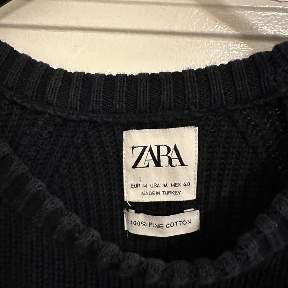 ZARA navy blue sweater - Picture 3 of 3